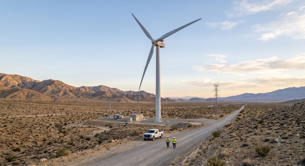 wind turbine copper earthing